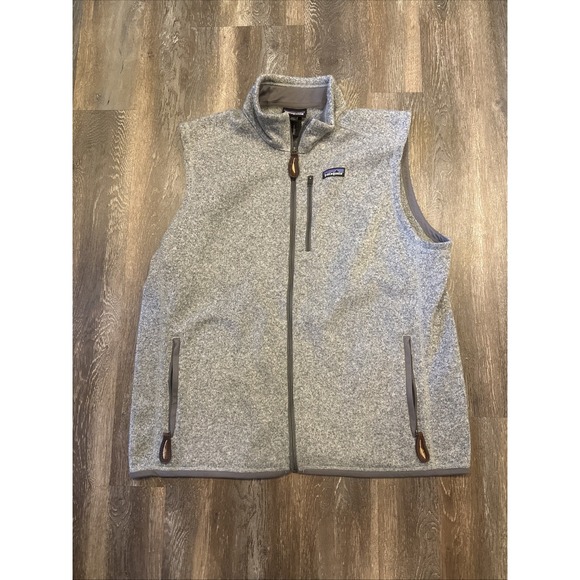 XXL Other - Patagonia Better Sweater Vest Men's XXL Full Zip Fleece Gray Outdoor